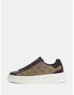 Sneakers GUESS fm5vic vice bianca marrone
