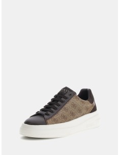 Sneakers GUESS fm5vic vice bianca marrone
