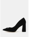 Decollete GUESS pelle scamosciata FLPBARSUE08 BLACK