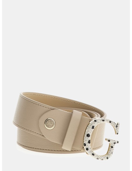 CINTURA donna strass Guess crema BW9052P4130 STO