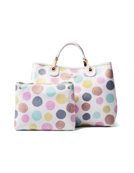 Borsa Braccialini a pois Beth Print B17694-YY-3226-UNI