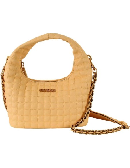 Borsa Guess bianca a mano con tracolla QA918712 cornsilk