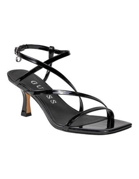 Sandalo nero guess in pelle FLJRIM pat03