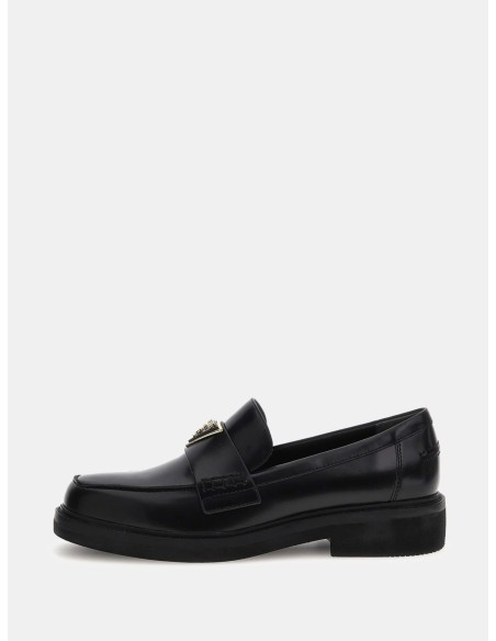 Mocassino nero donna GUESS FLPSHALEA14 BLACK